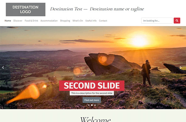 Destination - Custom WordPress Theme